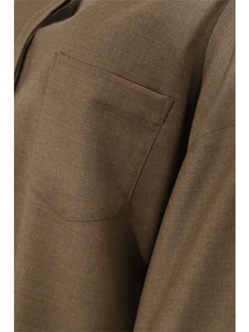 Camicia Amanda in lana stretch Nine in the morning | 9FW25 AMD18TORTOR